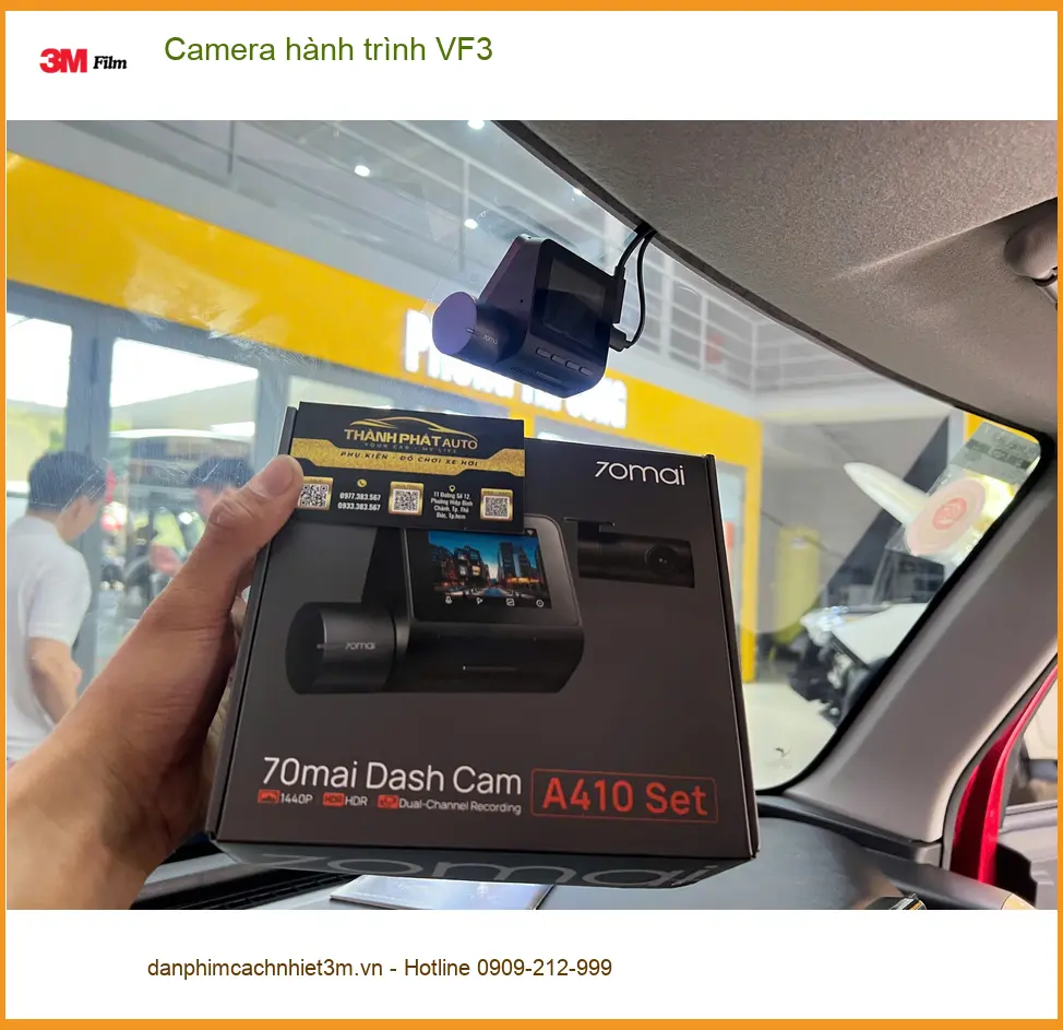 Anh Khải lắp Camera hành trình VF3 tại Quận Bình Thạnh để an tâm lái xe ảnh thực tế 2