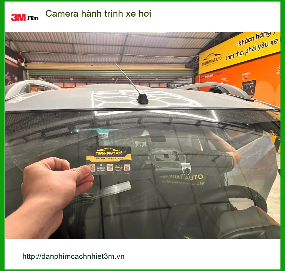 Anh Duy lắp Camera hành trình xe hơi Honda CR-V tại Bình Chánh để ghi lại lộ trình