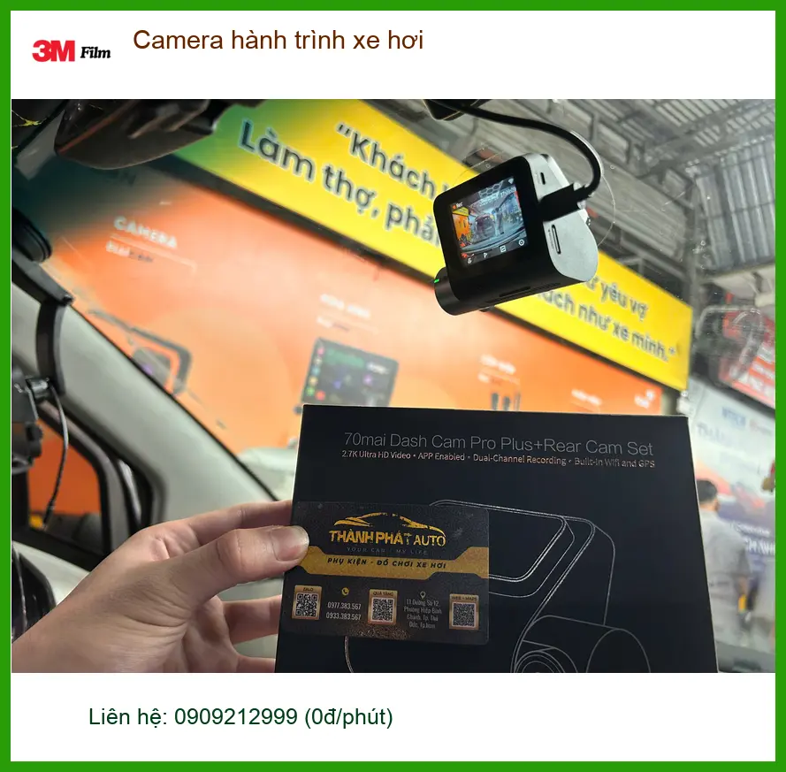 Anh Duy lắp Camera hành trình xe hơi Honda CR-V tại Bình Chánh để ghi lại lộ trình ảnh thực tế 2