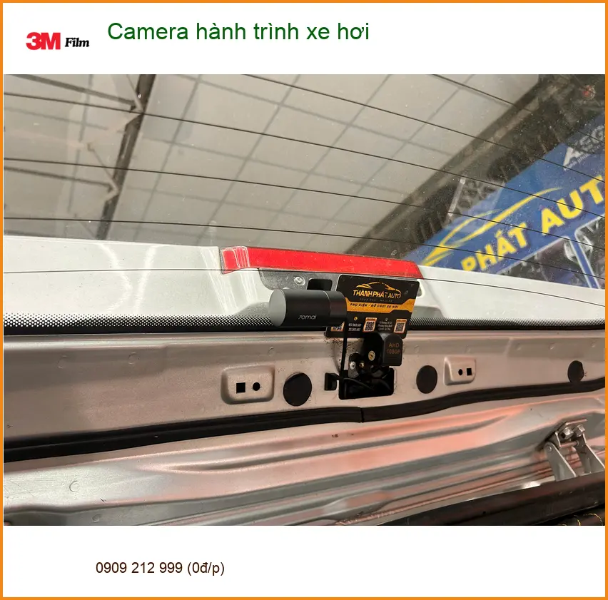Anh Duy lắp Camera hành trình xe hơi Honda CR-V tại Bình Chánh để ghi lại lộ trình ảnh thực tế 5