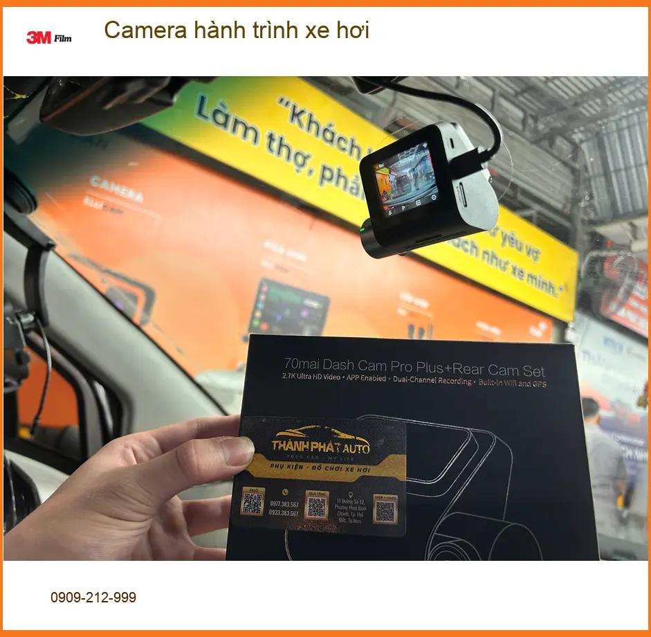 Anh Tuấn Kiệt gắn camera hành trình xe hơi cho Hyundai Accent ở Thủ Đức ảnh thực tế 2
