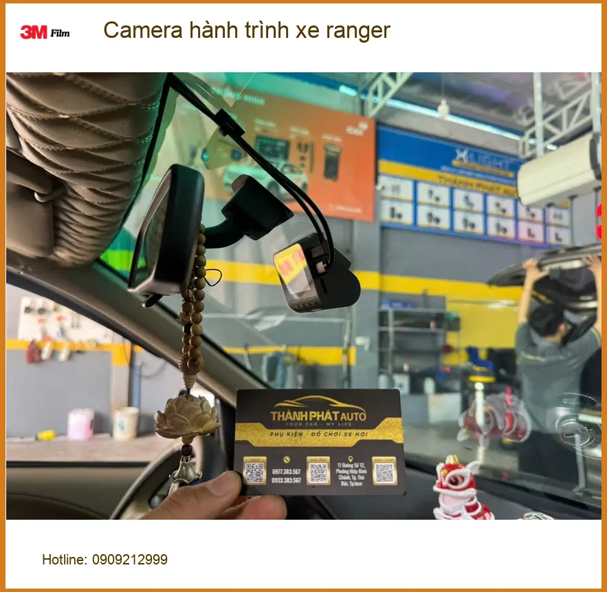 Anh Thành Đạt lắp camera hành trình Ford Ranger tại Quận 4 để ghi lại mọi khoảnh khắc trên đường ảnh thực tế 4