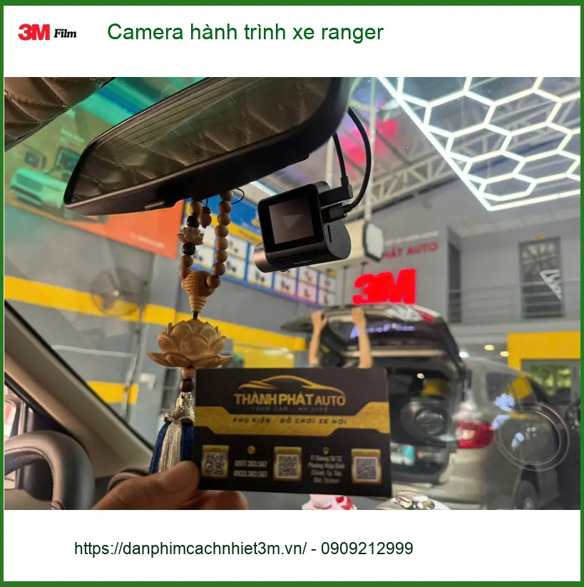Anh Quang lắp Camera hành trình Ford Ranger tại Quận 7 để an tâm lái xe sau vụ va chạm nhỏ