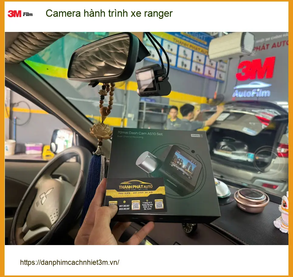 Anh Quang lắp Camera hành trình Ford Ranger tại Quận 7 để an tâm lái xe sau vụ va chạm nhỏ ảnh thực tế 2