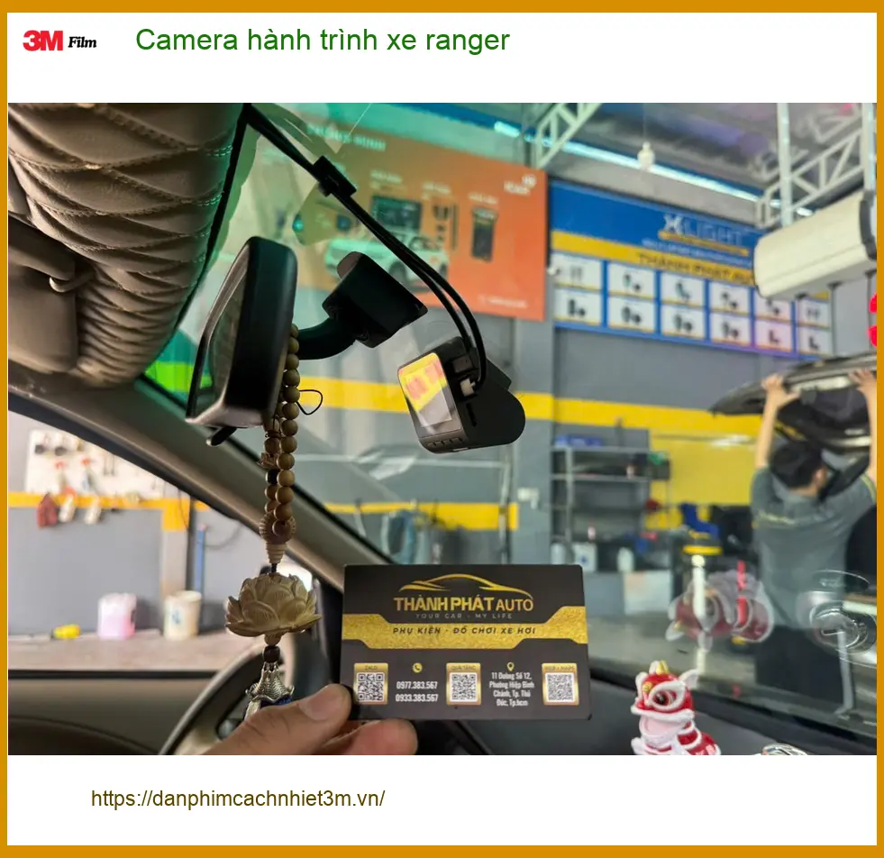 Anh Quang lắp Camera hành trình Ford Ranger tại Quận 7 để an tâm lái xe sau vụ va chạm nhỏ ảnh thực tế 4