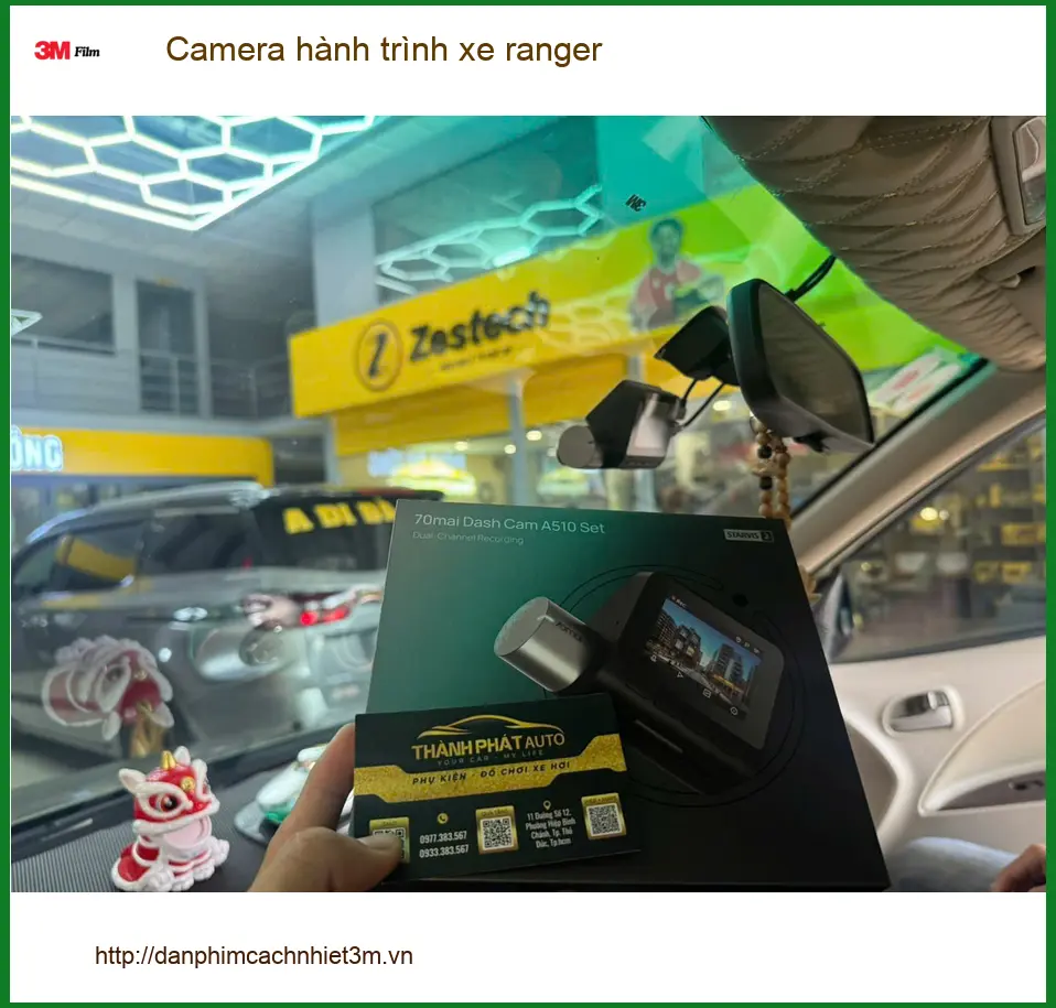 Anh Tùng lắp Camera hành trình cho Ford Ranger tại Quận 9 để đảm bảo an toàn ảnh thực tế 2
