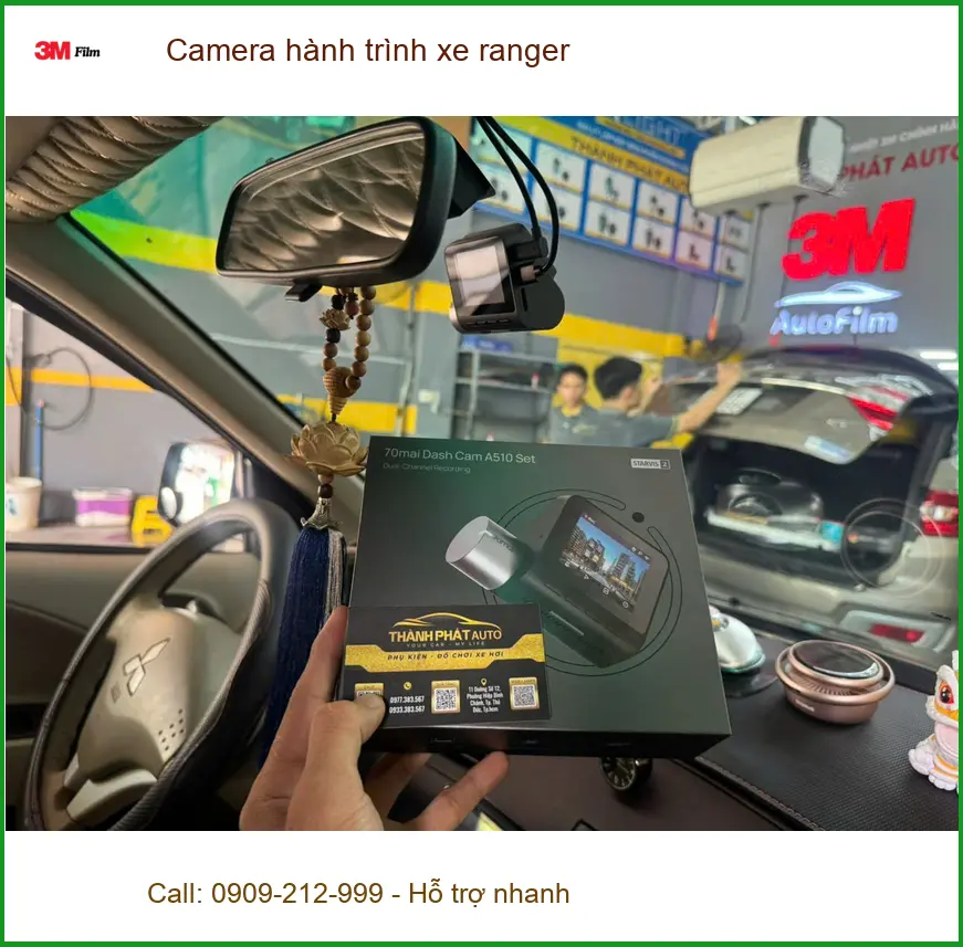 Anh Tùng lắp Camera hành trình cho Ford Ranger tại Quận 9 để đảm bảo an toàn ảnh thực tế 4
