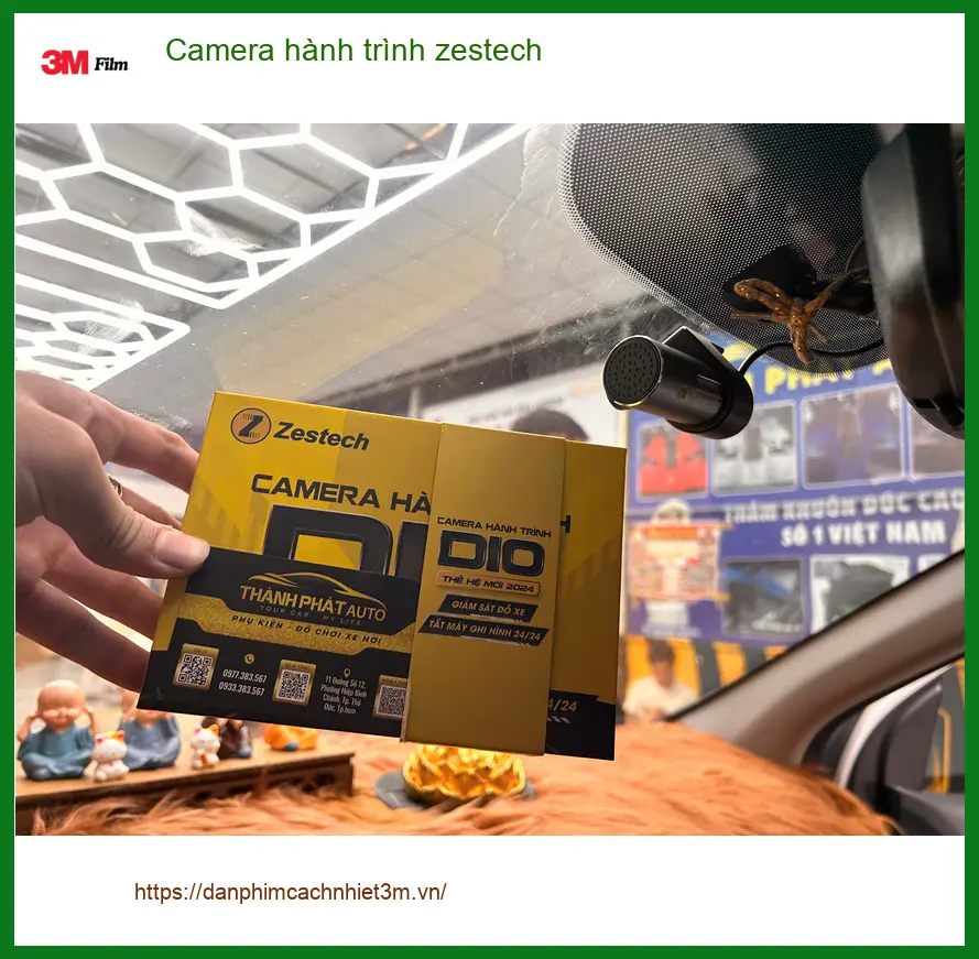 Anh Khải lắp Camera hành trình Zestech cho Honda CR-V tại Quận 8 để an toàn hơn. ảnh thực tế 2