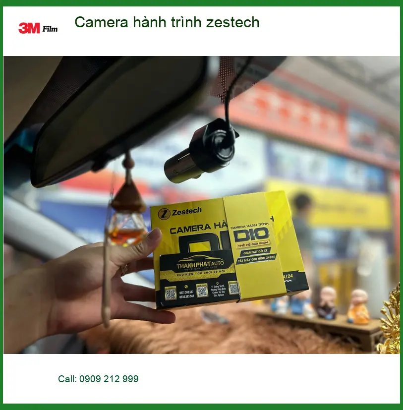 Anh Khải lắp Camera hành trình Zestech cho Honda CR-V tại Quận 8 để an toàn hơn. ảnh thực tế 3