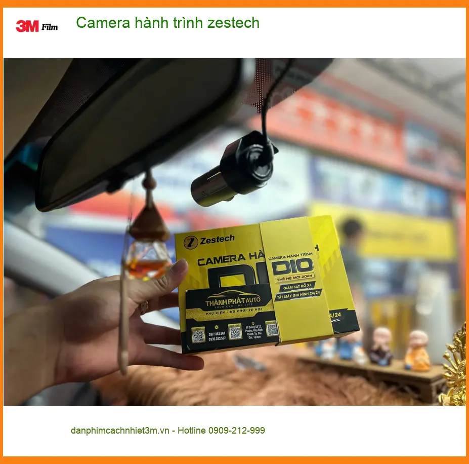 Anh Tấn lắp camera hành trình Zestech Honda CR-V Gò Vấp để ghi lại rõ nét ảnh thực tế 3