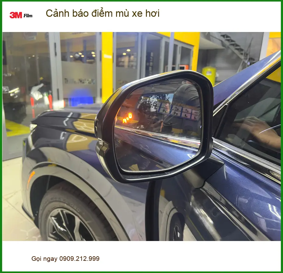 Anh Kiên lắp cảnh báo điểm mù cho Honda HR-V tại Quận 5 để tránh va chạm bất ngờ ảnh thực tế 3