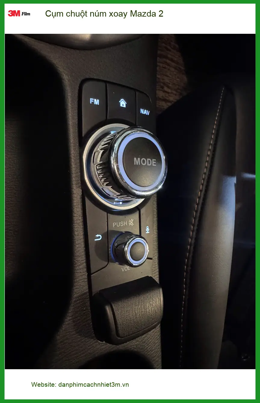 Anh Tùng Củ Chi lắp Cụm chuột núm xoay Mazda 2 do cụm zin kẹt cứng ảnh thực tế 3