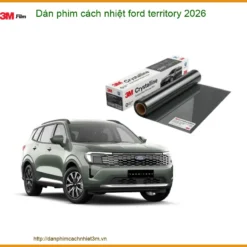 Dán Phim Cách Nhiệt Ford Territory 2026 - Trung Tâm Lắp Đặt Chính Hãng TPHCM