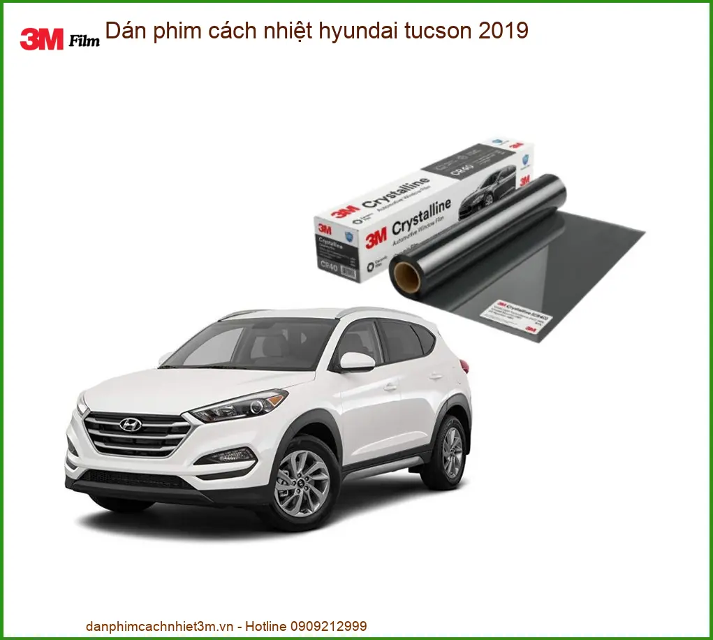Dán Phim Cách Nhiệt Hyundai Tucson 2019 - Trung Tâm Lắp Đặt Uy Tín TPHCM