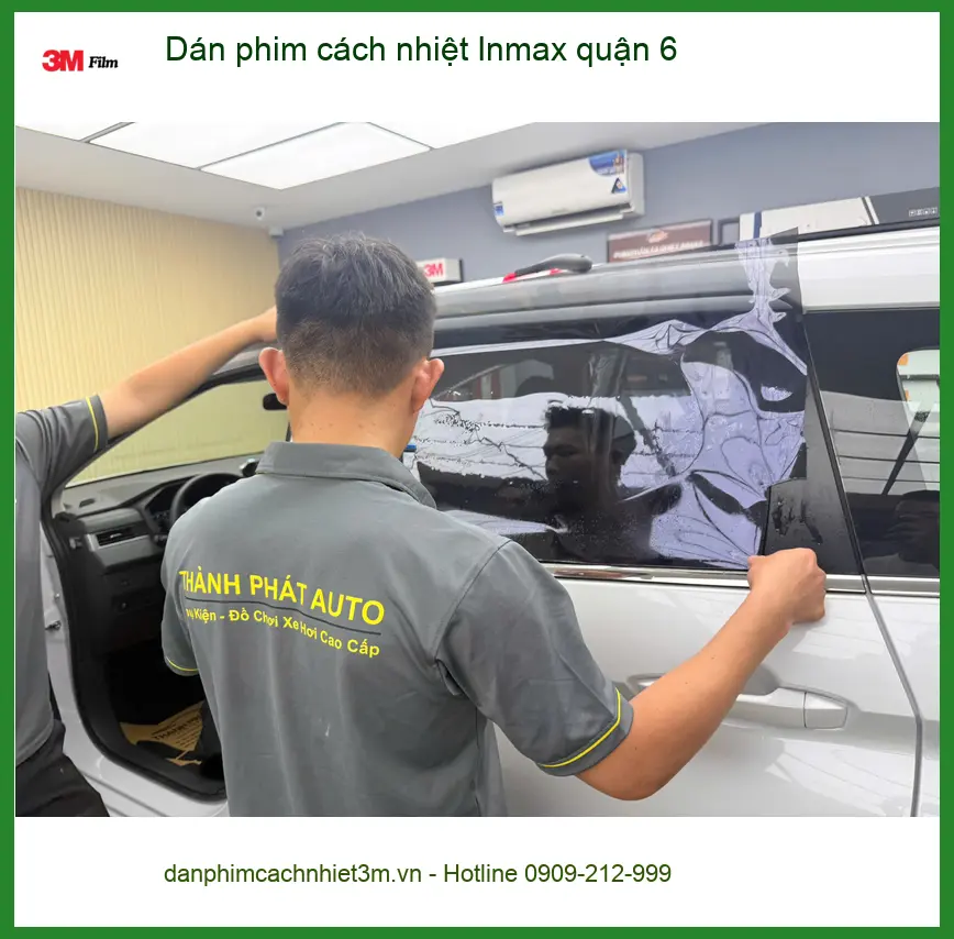 Trung Tâm Dán Phim Cách Nhiệt Ô Tô Inmax Quận 6 - Thi Công Chuyên Nghiệp ảnh thực tế 2