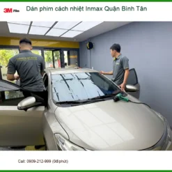 Địa Chỉ Dán Phim Cách Nhiệt Ô Tô Inmax Quận Bình Tân - Lắp Đặt Giá Tốt