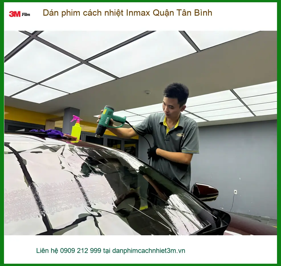 Trung Tâm Dán Phim Cách Nhiệt Ô Tô Inmax Quận Tân Bình - Thi Công Chuyên Nghiệp