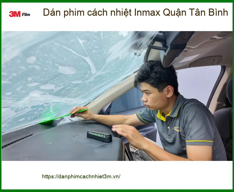 Trung Tâm Dán Phim Cách Nhiệt Ô Tô Inmax Quận Tân Bình - Thi Công Chuyên Nghiệp ảnh thực tế 2