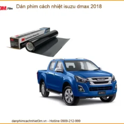 Dán Phim Cách Nhiệt Isuzu Dmax 2018 - Thi Công Chính Hãng, Uy Tín TPHCM