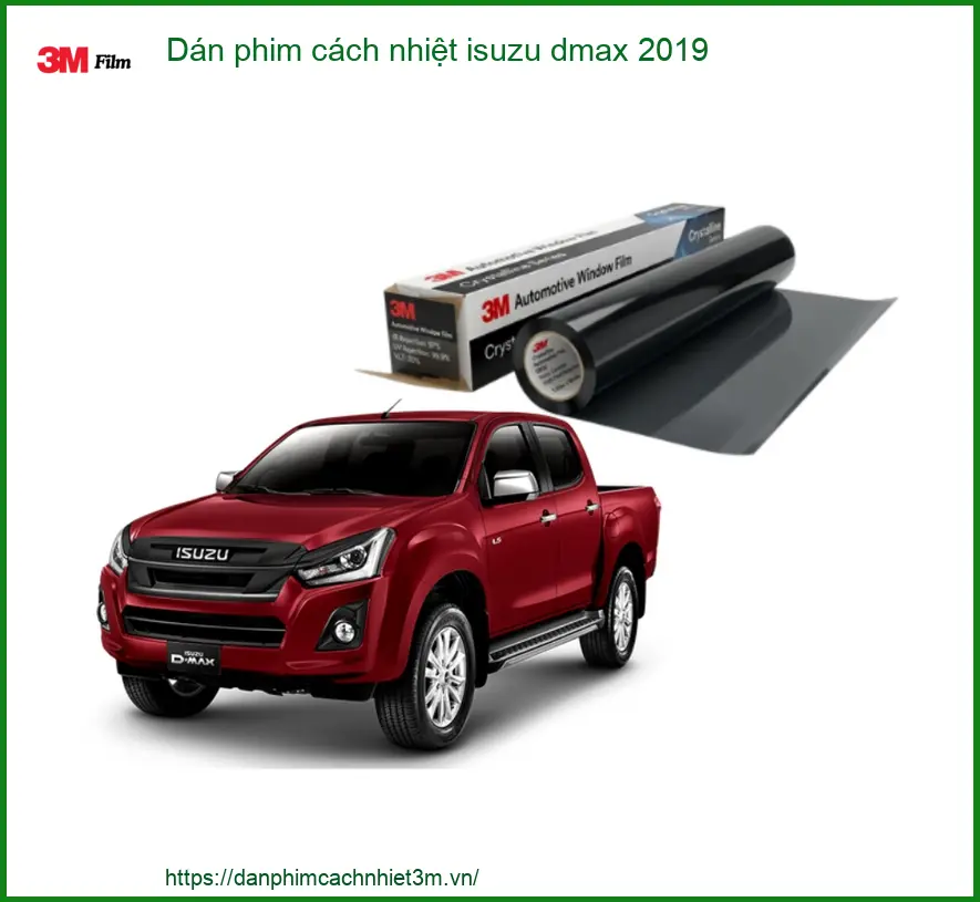 Dán Phim Cách Nhiệt Isuzu Dmax 2019 - Trung Tâm Thi Công Uy Tín TPHCM