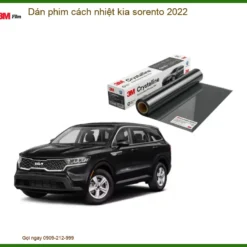 Dán Phim Cách Nhiệt Kia Sorento 2022 - Trung Tâm Thi Công Uy Tín TPHCM
