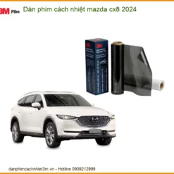 Dán Phim Cách Nhiệt Mazda CX8 2024 - Trung Tâm Thi Công Chính Hãng TPHCM