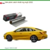 Dán Phim Cách Nhiệt MG MG5 2023 Cao Cấp - Trung Tâm Thi Công Uy Tín TPHCM