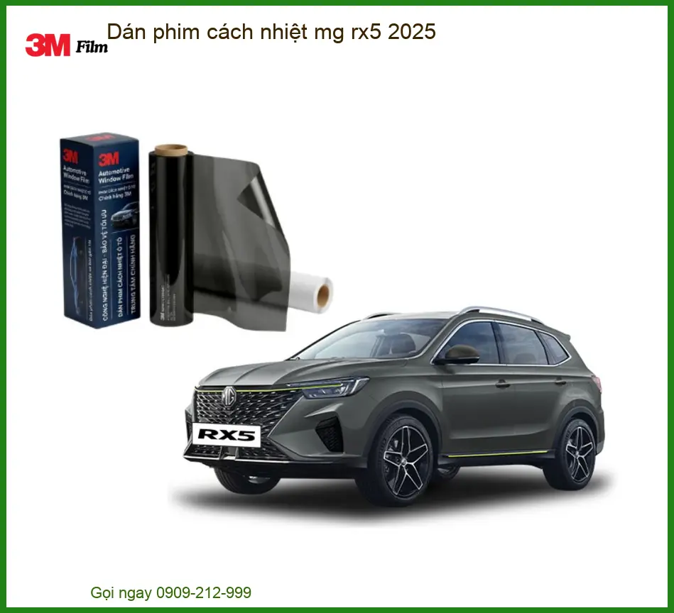 Dán Phim Cách Nhiệt MG RX5 2025 - Trung Tâm Thi Công Uy Tín TPHCM