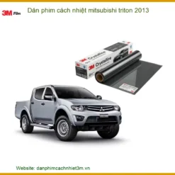 Dán Phim Cách Nhiệt Mitsubishi Triton 2013 - Trung Tâm Thi Công Giá Tốt TPHCM