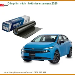 Dán Phim Cách Nhiệt Nissan Almera 2026 - Địa Chỉ Lắp Đặt Chính Hãng TPHCM