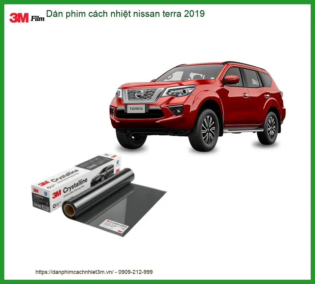 Dán Phim Cách Nhiệt Nissan Terra 2019 - Trung Tâm Thi Công Uy Tín TPHCM