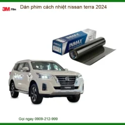 Dán Phim Cách Nhiệt Nissan Terra 2024 - Trung Tâm Lắp Đặt Uy Tín TPHCM