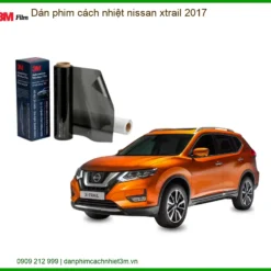 Dán Phim Cách Nhiệt Nissan Xtrail 2017 - Trung Tâm Thi Công Chính Hãng TPHCM
