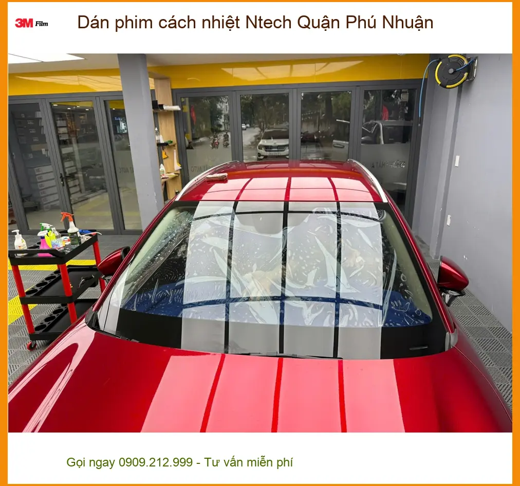 Trung Tâm Lắp Đặt Phim Cách Nhiệt Ô Tô Ntech Quận Phú Nhuận - Giá Tốt TPHCM