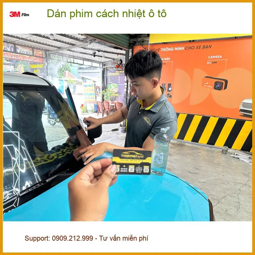 Anh Tùng dán phim cách nhiệt ô tô cho Honda CRV chống nóng hiệu quả tại Quận 10 ảnh thực tế 5
