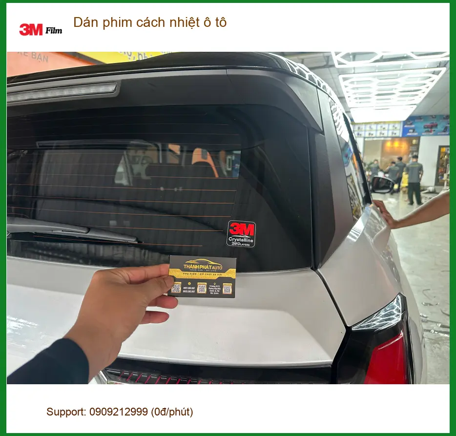 Anh Long dán phim cách nhiệt ô tô Hyundai Accent tại Quận 6 chuẩn bị nắng nóng