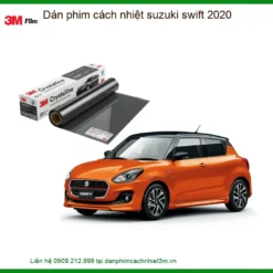 Dán Phim Cách Nhiệt Suzuki Swift 2020 - Trung Tâm Thi Công Chính Hãng TPHCM