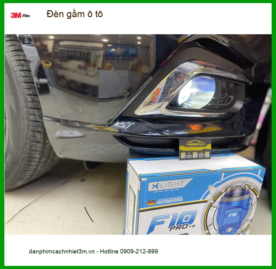 Chú Cường độ đèn gầm Kia Sorento tại Quận Thủ Đức để tăng sáng khi đi đường đèo