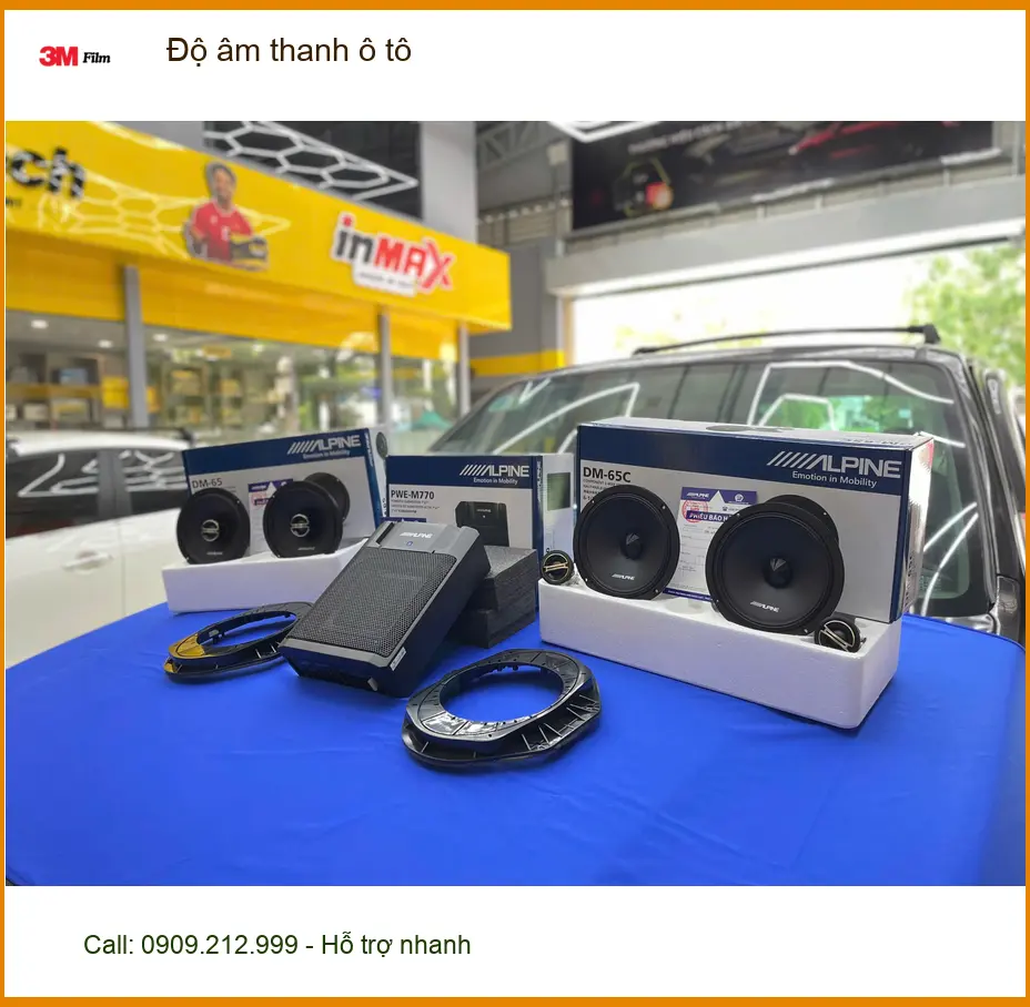 Anh Minh độ âm thanh ô tô Hyundai Accent tại Quận Phú Nhuận vì loa zin nghe không hay ảnh thực tế 2