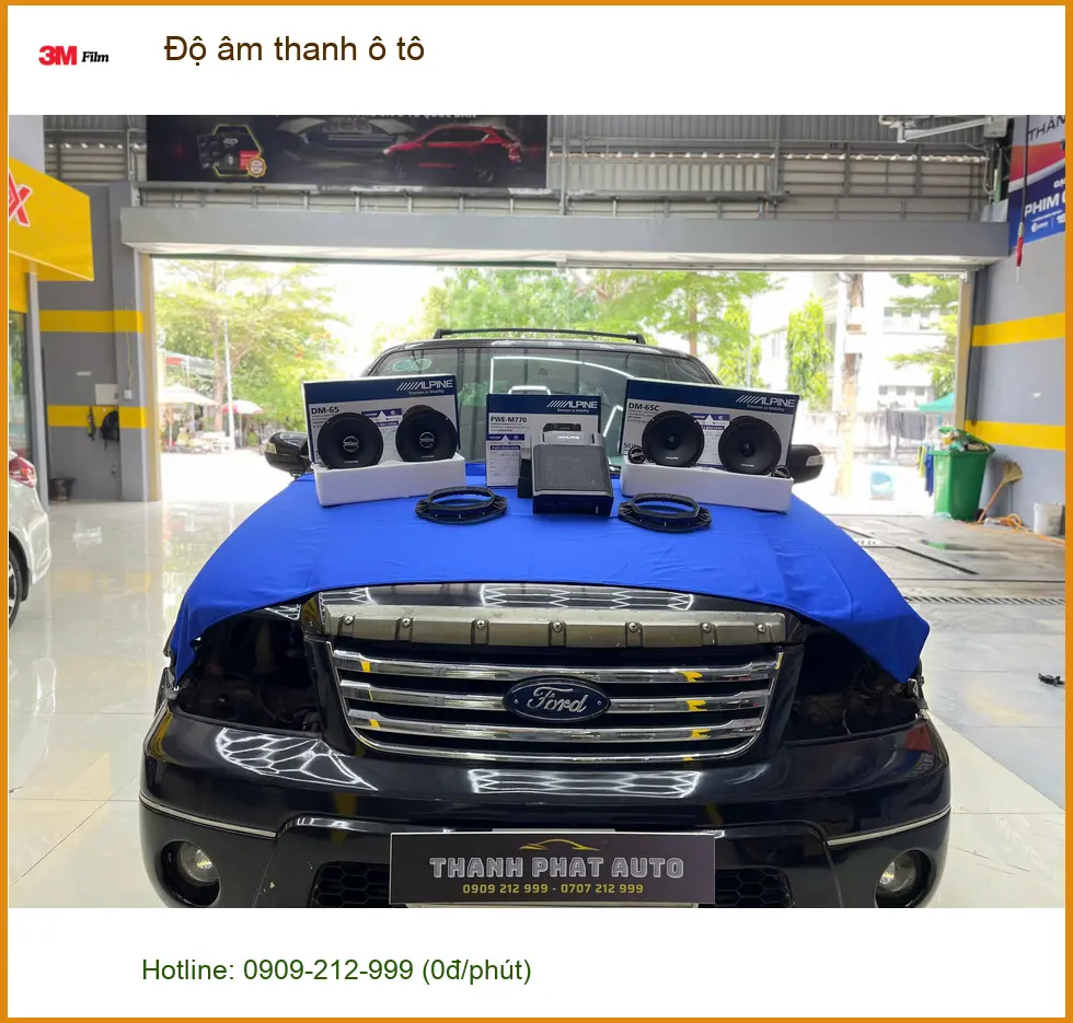 Anh Minh độ âm thanh ô tô Hyundai Accent tại Quận Phú Nhuận vì loa zin nghe không hay ảnh thực tế 3