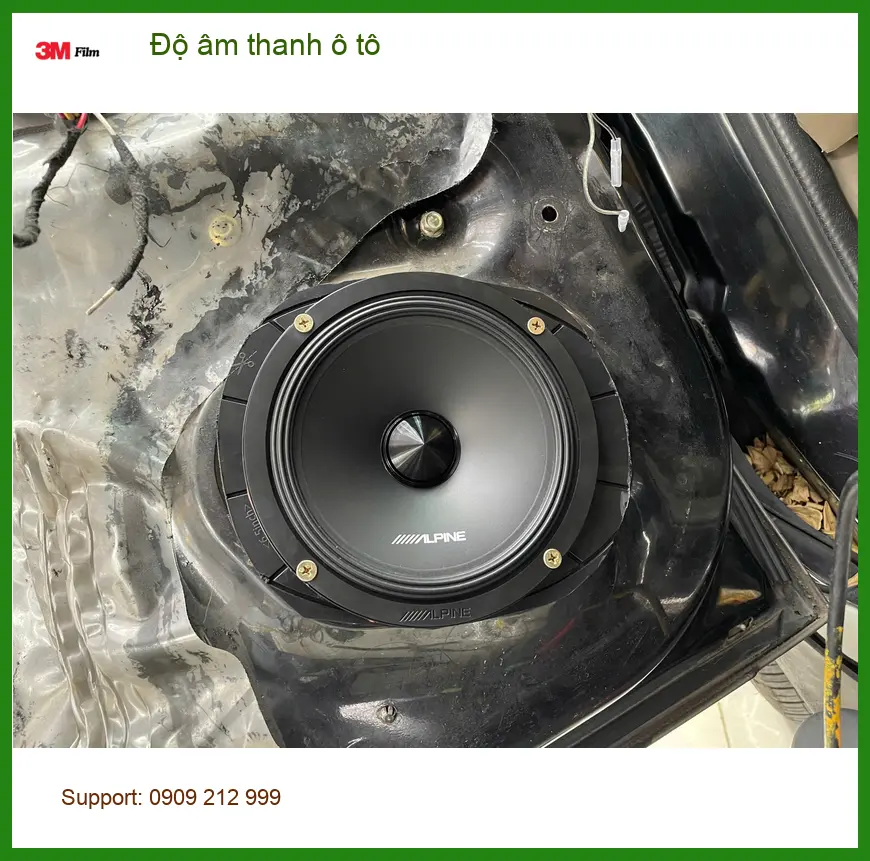 Anh Minh độ âm thanh ô tô Hyundai Accent tại Quận Phú Nhuận vì loa zin nghe không hay ảnh thực tế 5
