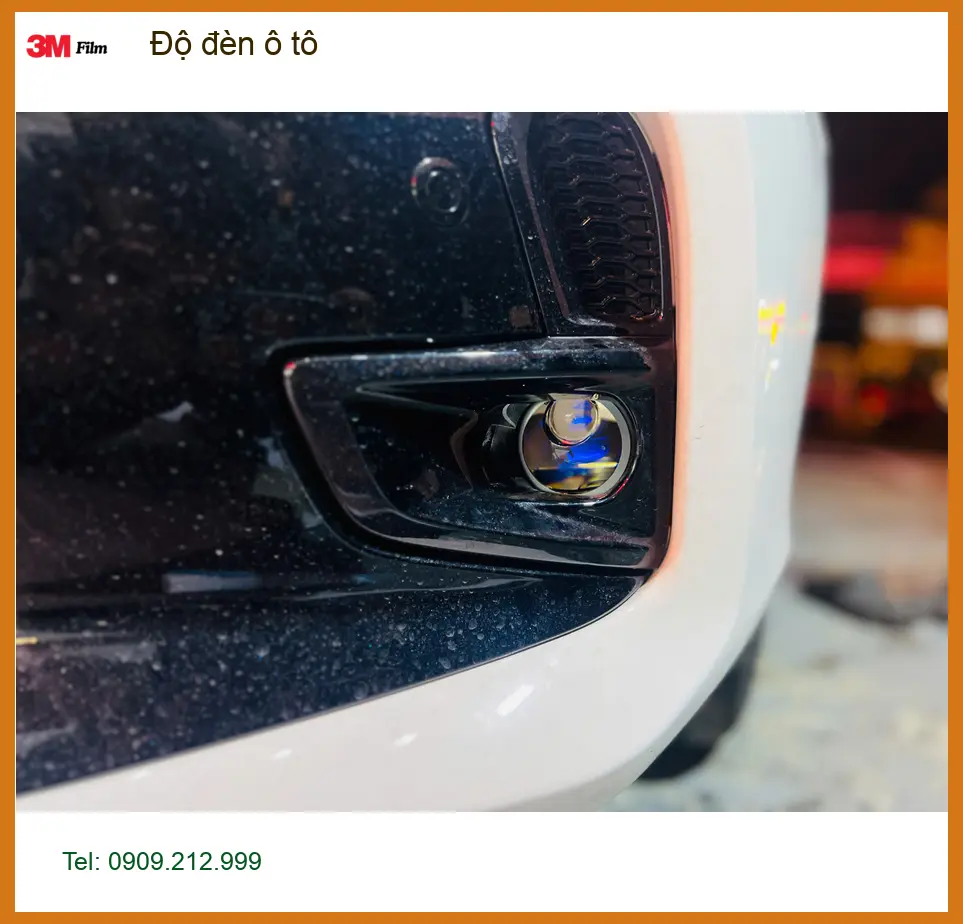 Anh Quân Hyundai Accent độ đèn ô tô tại Quận 7 vì đèn zin quá tối ảnh thực tế 4