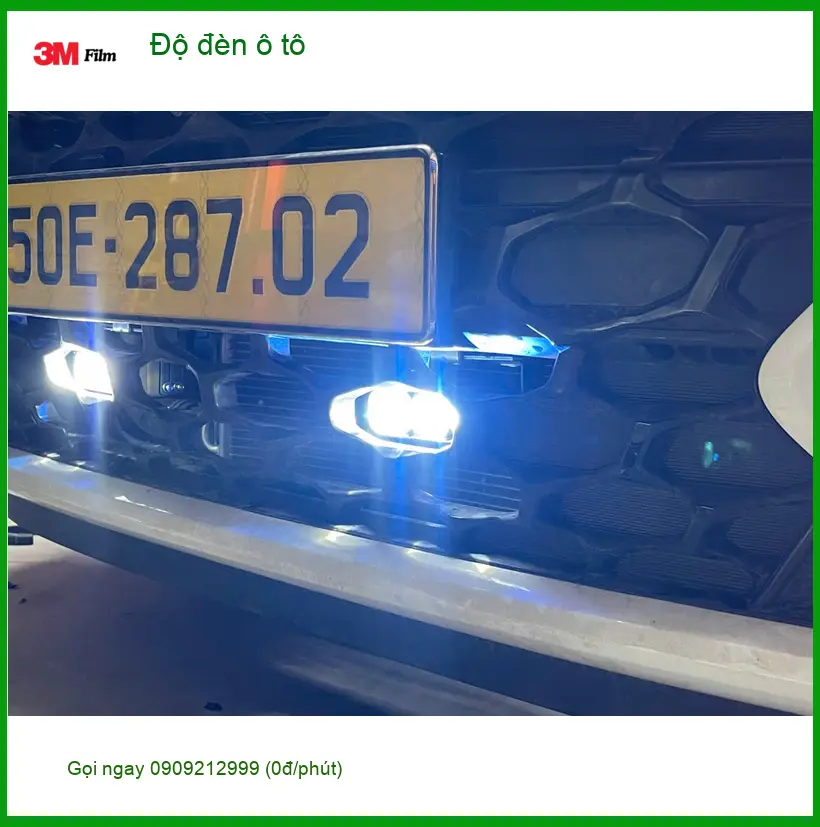 Anh Minh độ đèn ô tô Honda CRV tại Quận 7 để cải thiện tầm nhìn ban đêm
