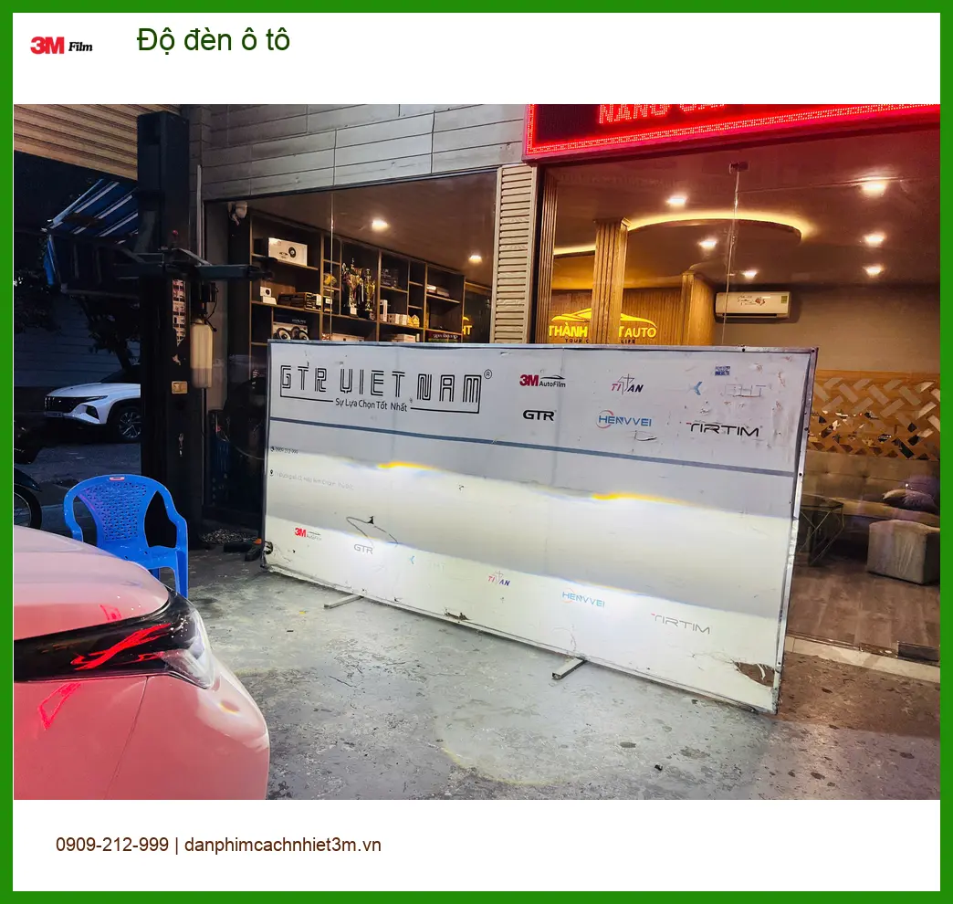 Anh Đạt độ đèn ô tô cho Honda CRV tại Quận 1 vì đèn zin quá yếu khi đi đêm ảnh thực tế 2