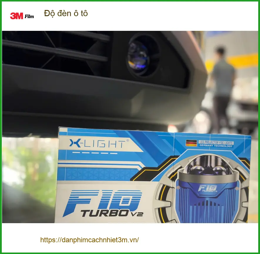 Anh Khôi độ đèn ô tô Hyundai Kona tại Quận Tân Bình vì đèn zin mờ ảnh thực tế 2