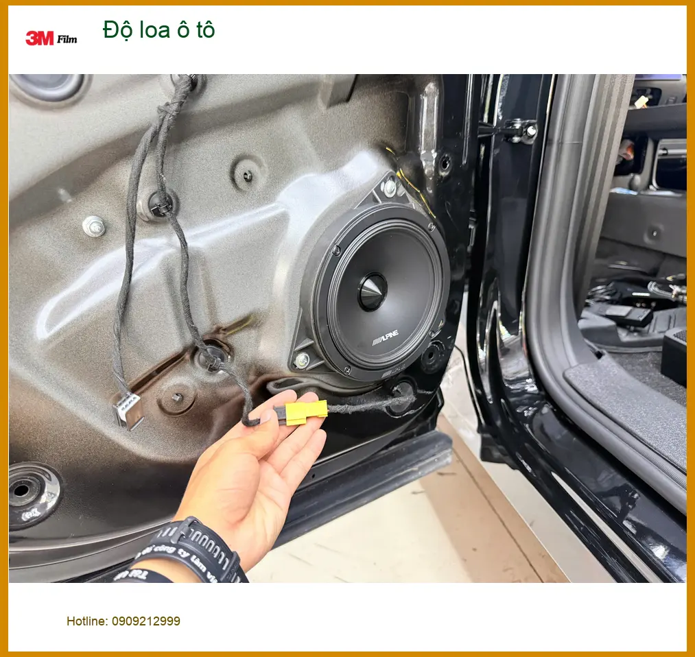Anh Minh độ loa ô tô cho Hyundai Accent tại Quận 12 vì muốn âm thanh sống động hơn ảnh thực tế 2