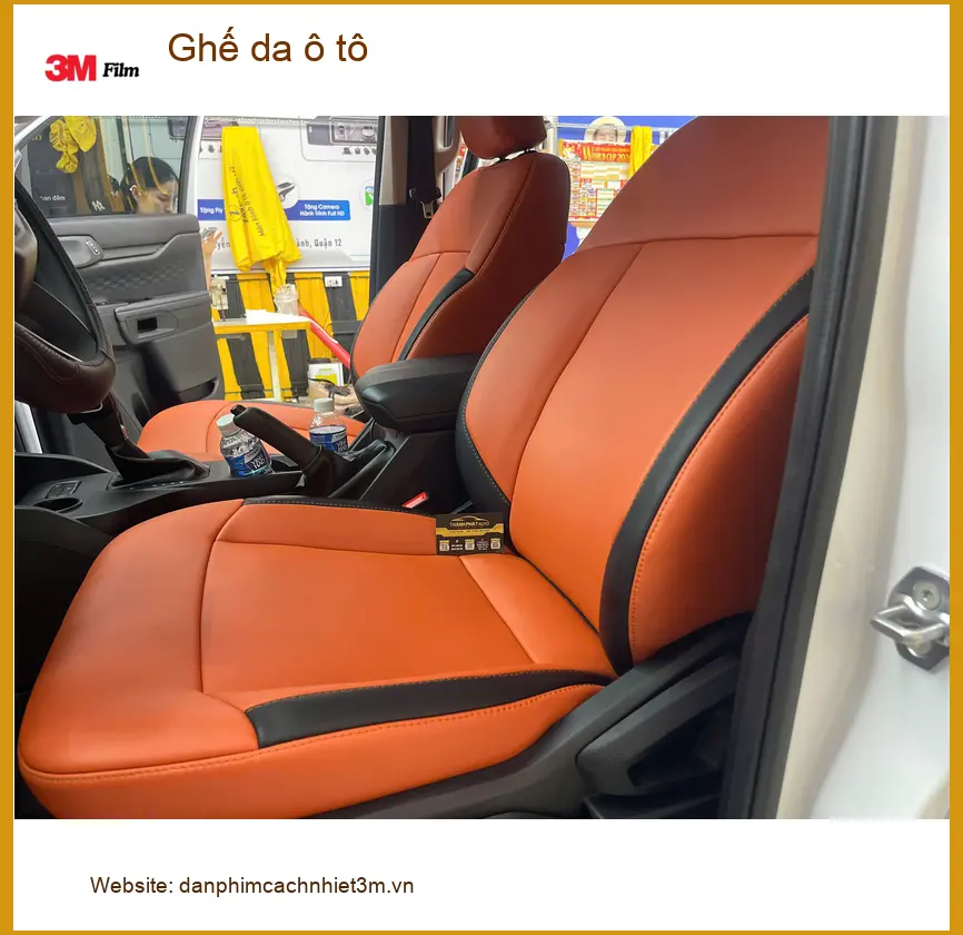 Cô Liên bọc ghế da ô tô cho Suzuki XL7 tại Quận 12 để nội thất sạch sẽ hơn ảnh thực tế 4