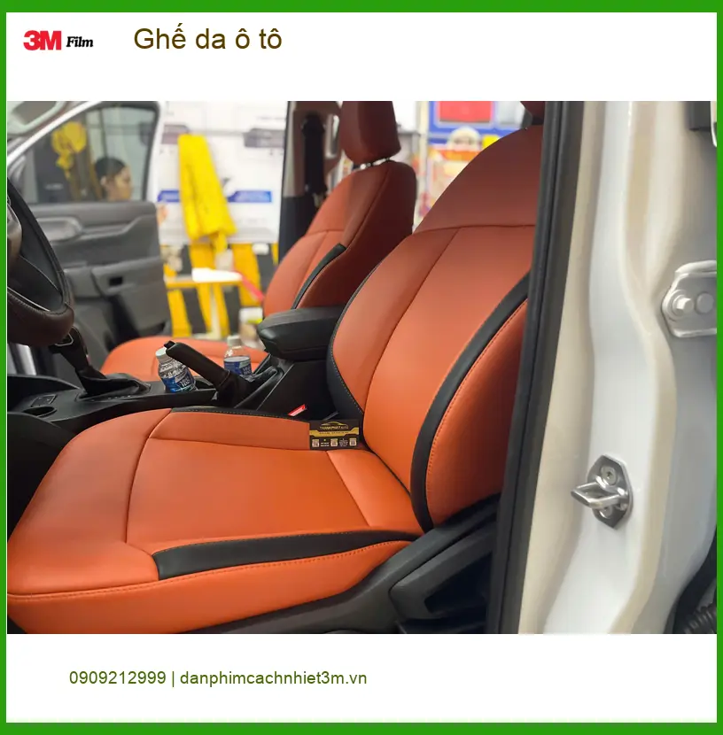 Chị Thảo bọc ghế da ô tô cho Hyundai Elantra tại Quận 2 để nội thất sang trọng hơn ảnh thực tế 3
