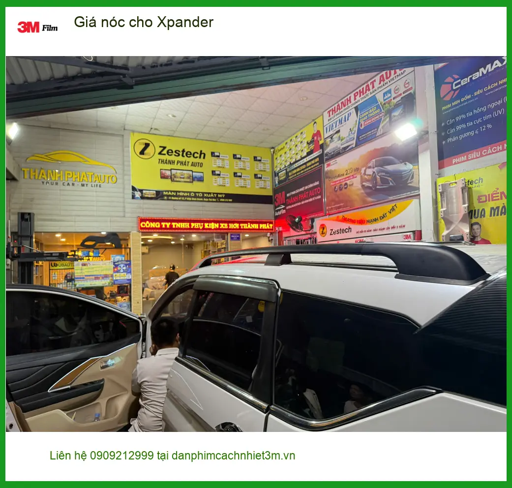Anh Tuấn Kiệt lắp giá nóc cho Xpander tại Quận 6 để chở đồ đi cắm trại tiện lợi ảnh thực tế 4