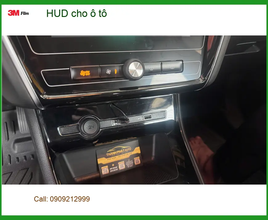 Chú Minh lắp HUD cho ô tô Hyundai Accent tại Quận Thủ Đức để lái xe an toàn hơn ảnh thực tế 2
